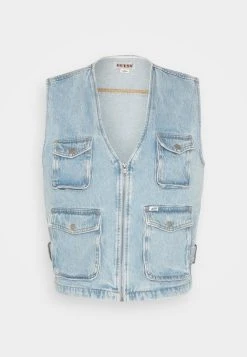 Go Cargo Vest - Waistcoat - Light Vintage Wash -Guess Apparel 7888f702536e45d2911853b6b290f22f