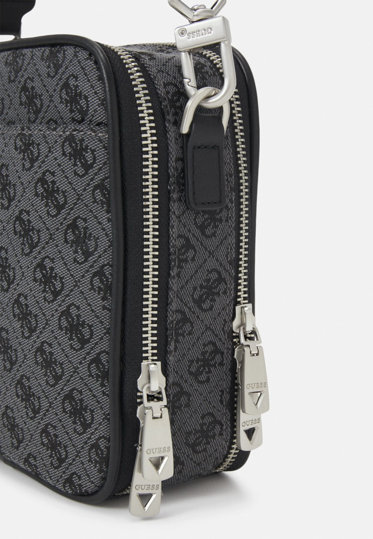 Guess Strave Douple Unisex - Across Body Bag - Black 6 Guess Strave Douple Unisex - Across Body Bag - Black - Image 4