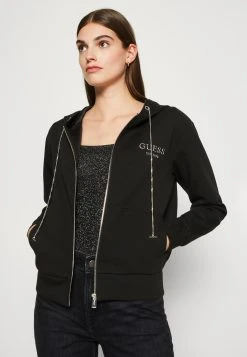 Guess Hoody Zipped - Zip-Up Sweatshirt -Guess Apparel 7a2193eb7be44dfd8d3f99ebab74bafe