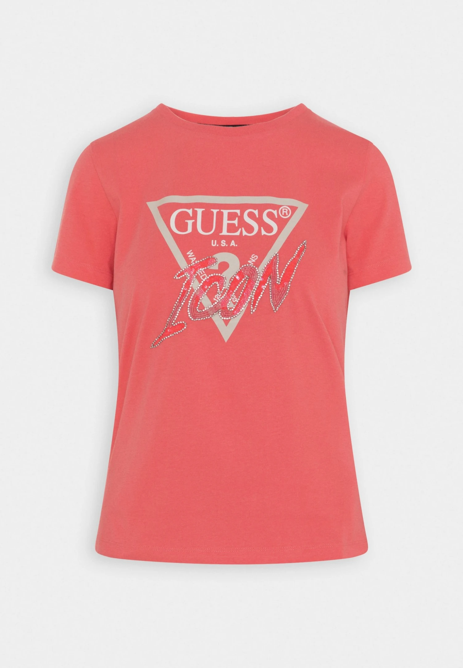 Guess Icon Tee - Print T-Shirt 6 Guess Icon Tee - Print T-Shirt - Image 4