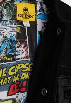 Junior Padded Batman Unisex - Winter Jacket - Jet Black -Guess Apparel 7e96e4dd4abd439a8504f1910f18a223