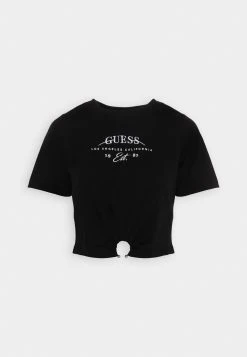 Guess Piercing Tee - Print T-Shirt - Jet Black -Guess Apparel 7e97eb4668024ab0a404080e57ac3cff