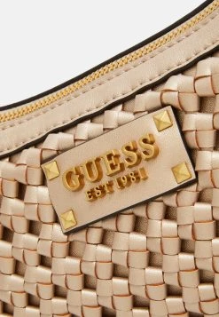 Guess Sicilia Shoulder Bag - Handbag - Champagne -Guess Apparel 7f5f0d5121064b8d89ca1854cbc93320