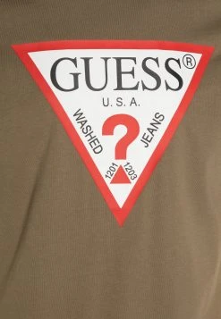 Guess Original Logo Tee - Print T-Shirt - Desert Green -Guess Apparel 7fe7b7af6f664e19a02309e3b784badc