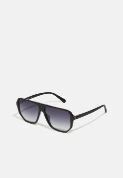 Guess Unisex - Sunglasses - Shiny Black/Green Mirror