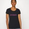 Guess Davina Tee - Print T-Shirt - Jet Black -Guess Apparel 814f99627c9f46d4ab7cec79b9bbd0f3