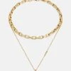 Guess Falling In Love - Necklace - Yellow Gold-Coloured