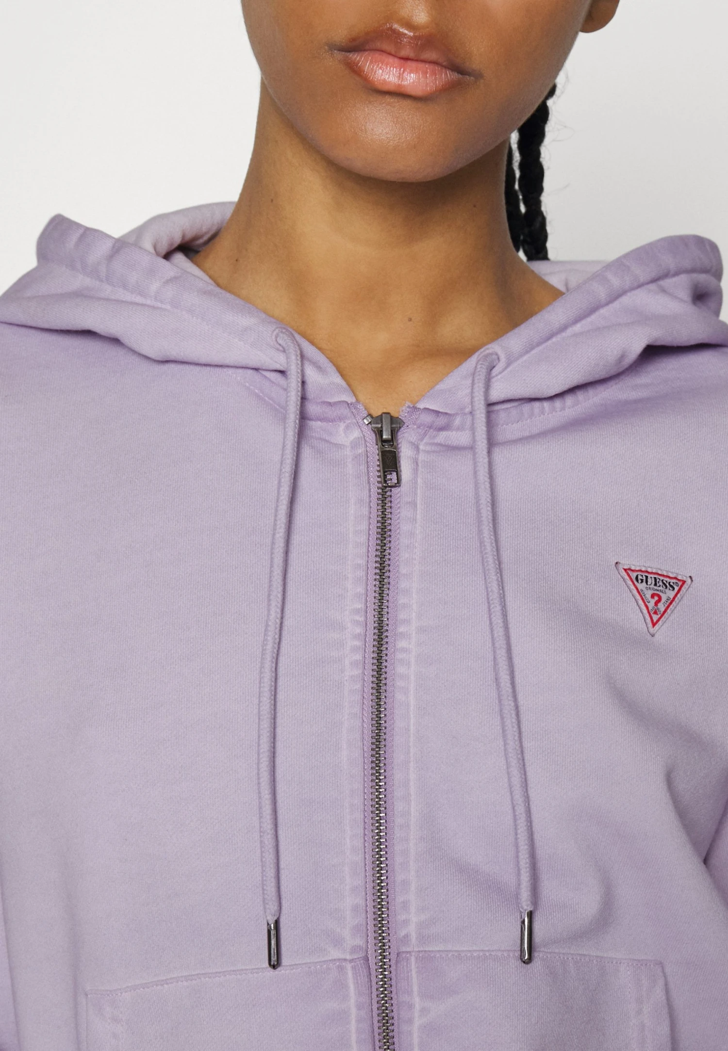 Go Sophie Classic Logo Hoodie - Zip-Up Sweatshirt - Light Iris 9 Go Sophie Classic Logo Hoodie - Zip-Up Sweatshirt - Light Iris - Image 7