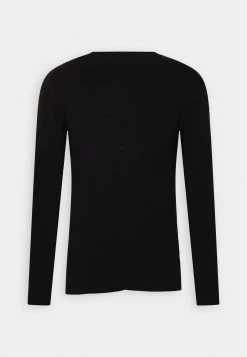 Guess Ermak Cn- Long Sleeved Top - Jet Black -Guess Apparel 8230117511a846b88decca7be90d33ed