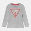 Guess Toddler Core - Long Sleeved Top - Light Heather Grey -Guess Apparel 848c9740ab2f43dcab051a8bad924c41