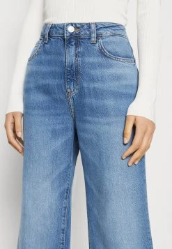Guess Ankle Wide Leg - Relaxed Fit Jeans - Blue Wash -Guess Apparel 84a9bca715794fa88d45d65b619ae88d