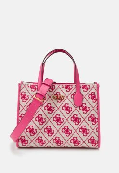 Guess Silvana Compartment Tote - Handbag - Magenta
