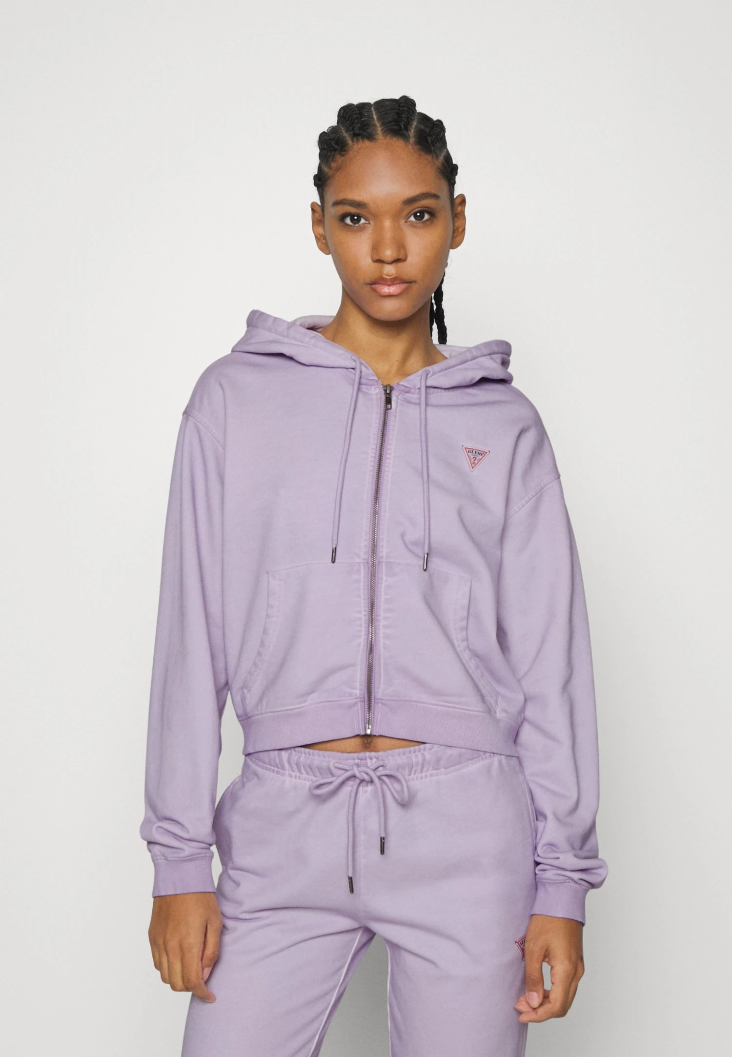 Go Sophie Classic Logo Hoodie - Zip-Up Sweatshirt - Light Iris 3 Go Sophie Classic Logo Hoodie - Zip-Up Sweatshirt - Light Iris