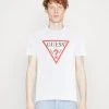 Guess Original Logo Tee - Print T-Shirt - Pure White -Guess Apparel 888b0113b8394d0d805ff0e18ca14819