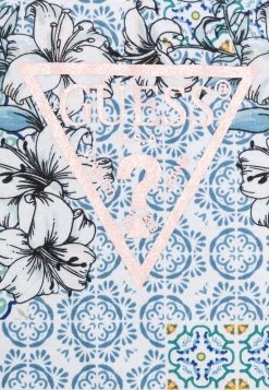 Guess Toddler - Print T-Shirt - Yellow/Blue Tiles -Guess Apparel 89782c568ab345ff9cfb04ab21b84995