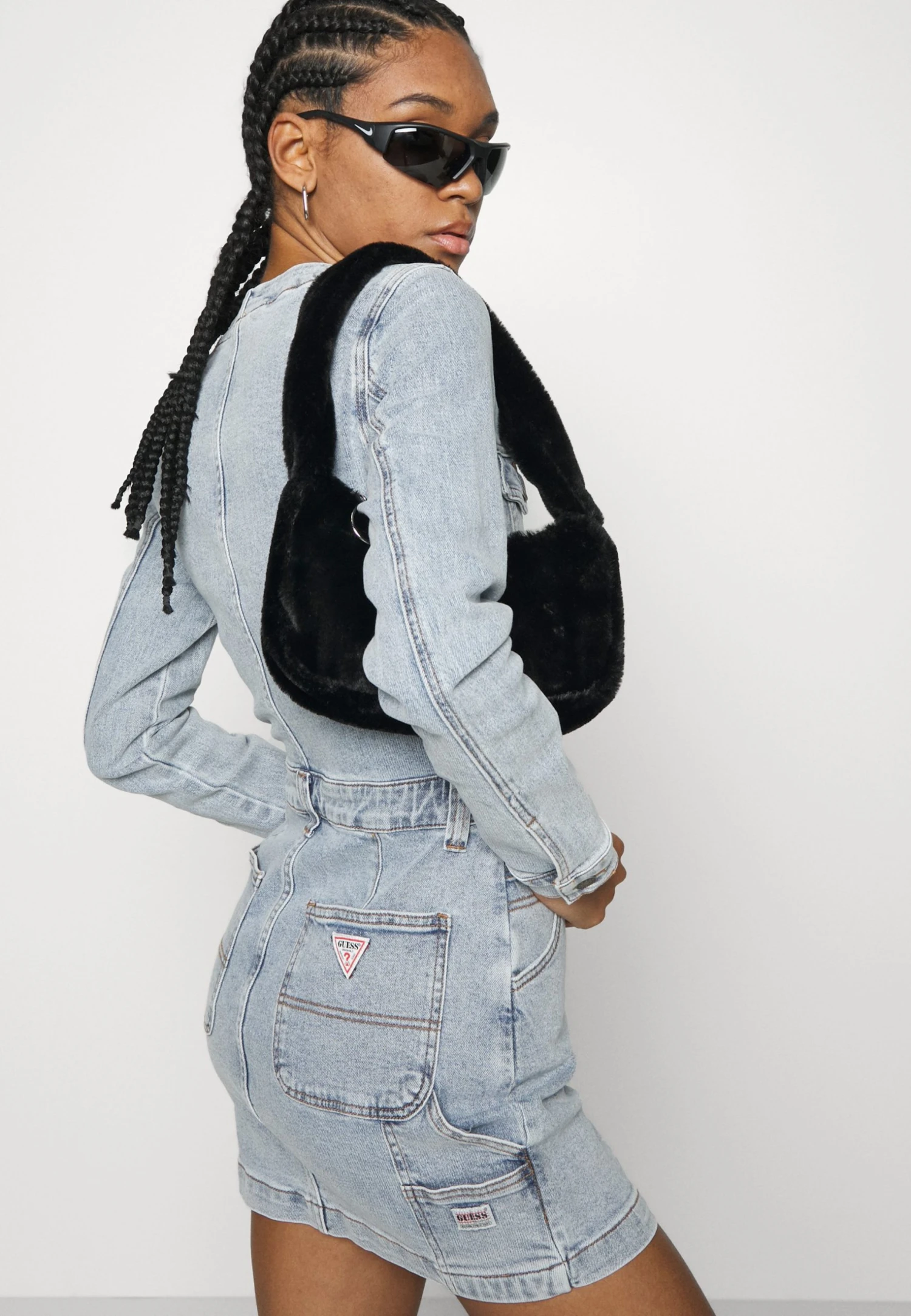 Go Danielle Dress - Denim Dress - Blue Denim 6 Go Danielle Dress - Denim Dress - Blue Denim - Image 4