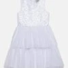 Guess Junior Mixed Dress Ceremony - Cocktail Dress / Party Dress - Pure White -Guess Apparel 8a37048272864944b98305a3c7481688