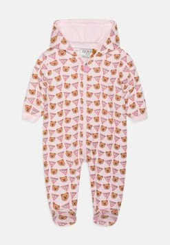 Guess Baby Padded Hooded Unisex - Baby Gifts - Ballet Pink