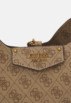 Guess Brenton Hobo - Handbag - Latte Logo 11 Guess Brenton Hobo - Handbag - Latte Logo -Guess Apparel 8b72039921f34cda88fa7c08238ba505