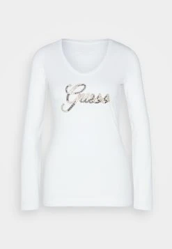 Guess Script - Long Sleeved Top -Guess Apparel 8c157fbf11214f4aaf9a494ef0f1157f