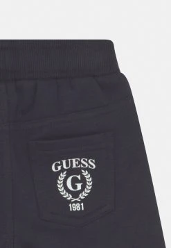 Guess Newborn Slub Set - Print T-Shirt - White/Blue -Guess Apparel 8ec6ababea8542daa7a8b9d29273ce47