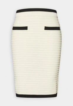 Alba Embossed Skirt - Pencil Skirt - Sandy Shore/Black -Guess Apparel 8f964e334dc246d39acc81c11c307a1f