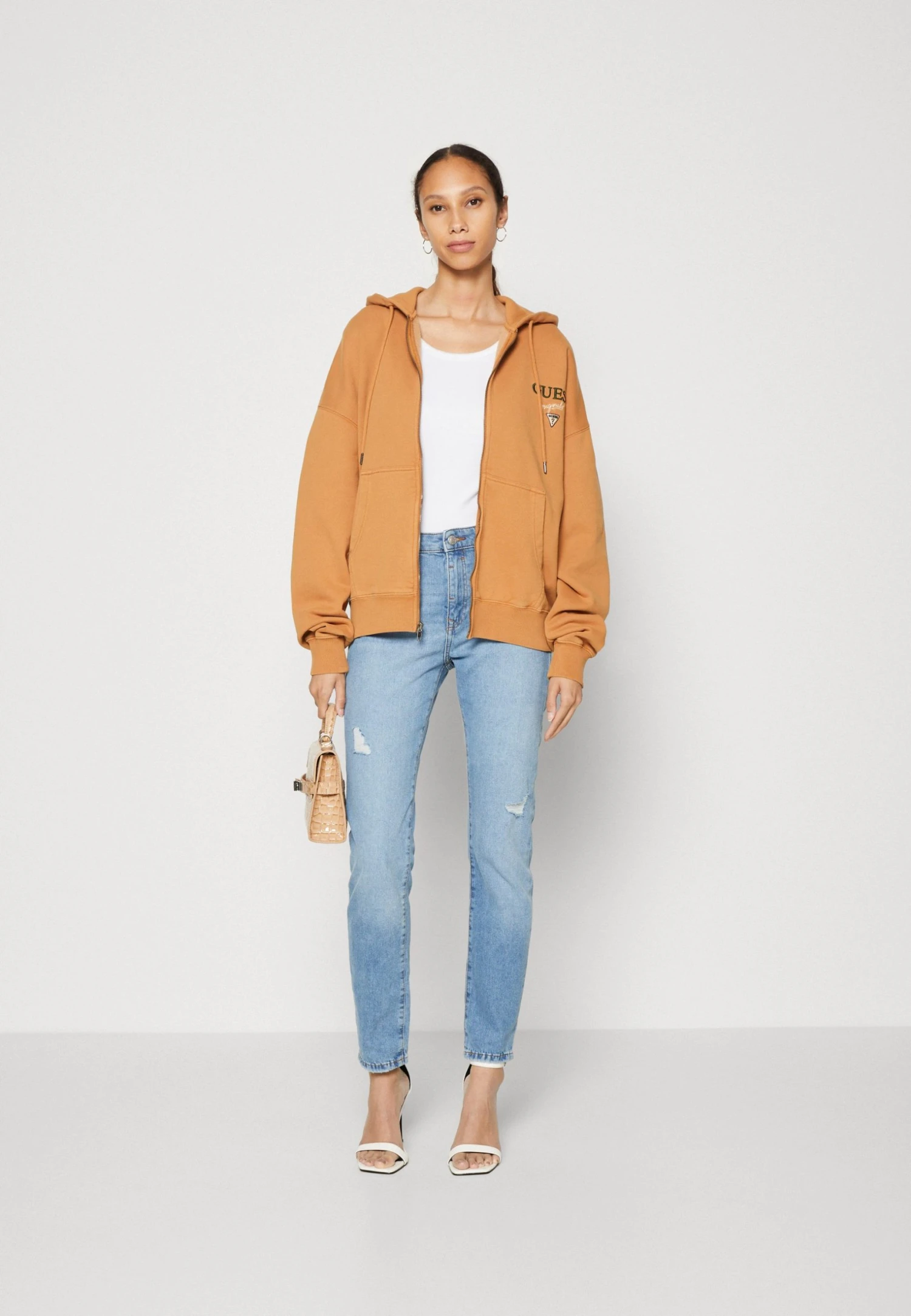 Go Washed Zip Up Hoodi - Zip-Up Sweatshirt - Tobacco Brown/Multi 4 Go Washed Zip Up Hoodi - Zip-Up Sweatshirt - Tobacco Brown/Multi - Image 2