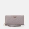 Guess Caddie Large Zip Around - Wallet - Taupe -Guess Apparel 900f9c522de341b397c1427cf6b2e288