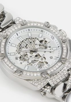 Guess Baron - Watch - Silver-Coloured -Guess Apparel 90e9291226154ea887b19f9cb39c5179