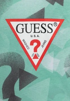 Guess Junior- Print T-Shirt - Azure -Guess Apparel 92c7419f560241daad9f83d7753305af