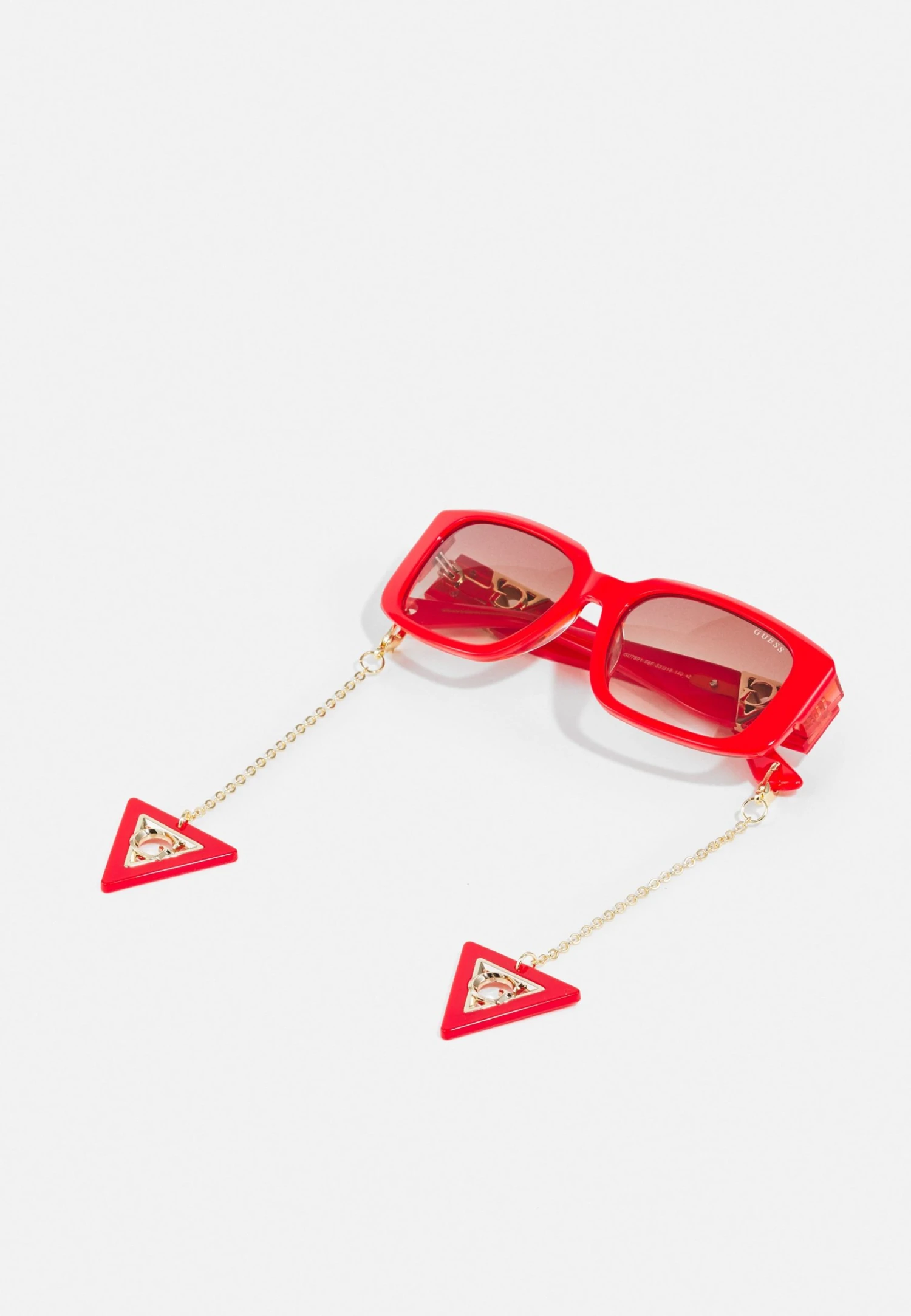 Guess Sunglasses - Shiny Red/Gradient Brown 8 Guess Sunglasses - Shiny Red/Gradient Brown - Image 6