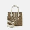 Guess Silvana Mini Tote - Handbag - Latte/Stone -Guess Apparel 9425ba8ff09f420390ff176324cf4eb3