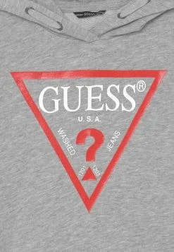 Guess Junior Hooded Core - Sweatshirt - Light Heather Grey -Guess Apparel 959be9e6254e49de9566b0171770c47d