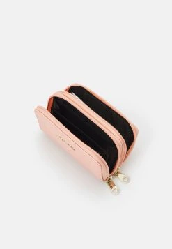 Guess Double Zip Mini Wallet - Wallet - Pale Rose -Guess Apparel 95ba8f57a10945feb08fe4d2c6176c93
