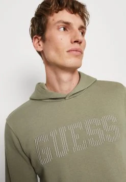 Guess Beau Hoodie - Sweatshirt - Mossy Green -Guess Apparel 965c22765daa491e85a45e6ec57aaf5b