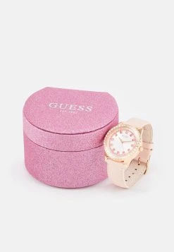 Guess Sparkling Pink - Watch - Pink -Guess Apparel 980ef9721269468d9710ba542a9afaca