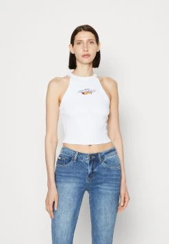 Go Hw Triangle Logo Tank - Top - Pure White