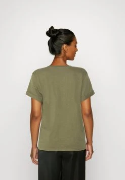 Guess Roll Cuff - Print T-Shirt - Army Sage -Guess Apparel 9a47f3565b5f4622a44244280355fea5