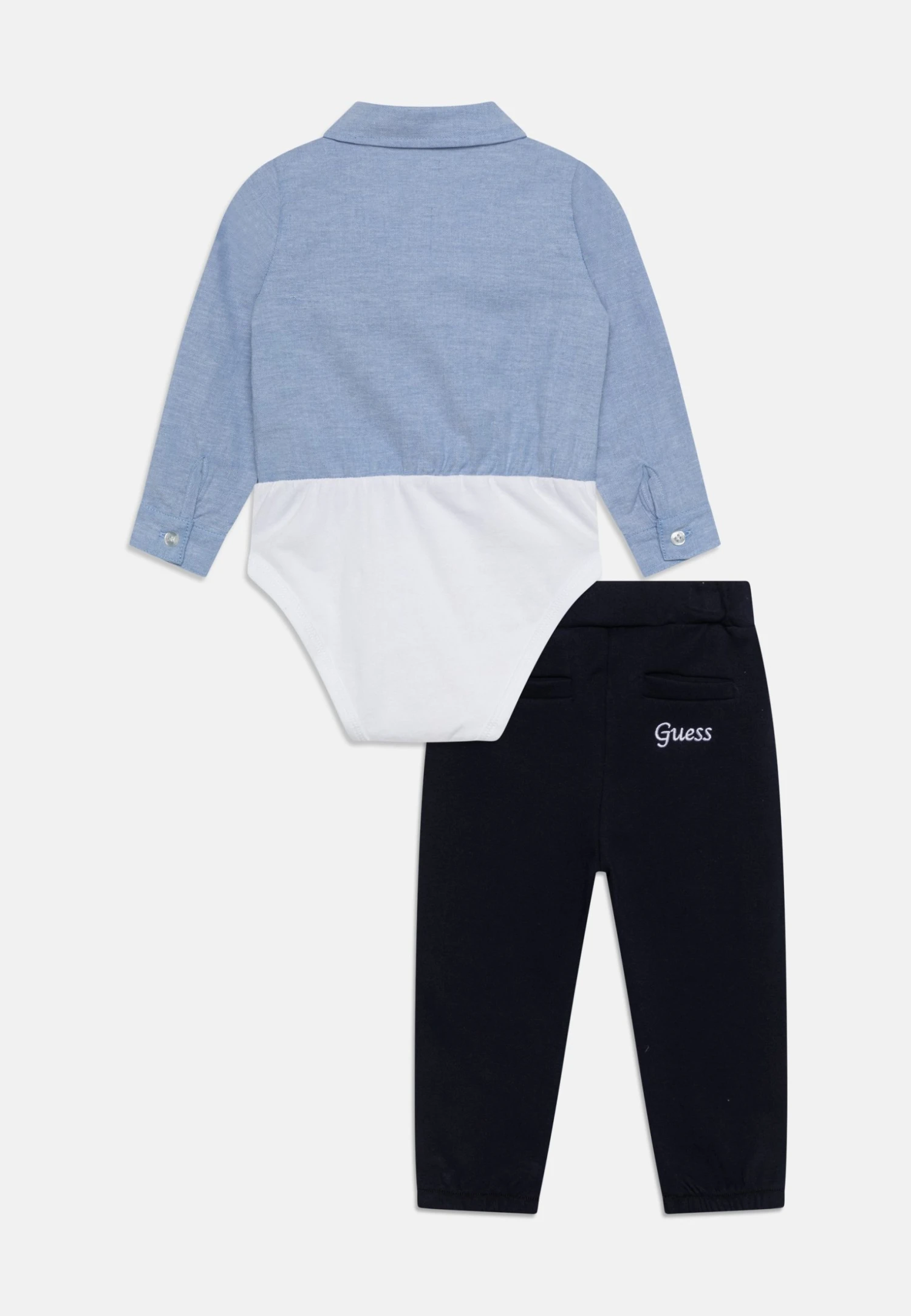 Guess Newborn Set- Trousers - Oxford 4 Guess Newborn Set- Trousers - Oxford - Image 2