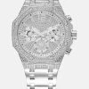 Guess Momentum Unisex - Watch - Silver-Coloured Tone -Guess Apparel 9afe5c66e8d54a25af7c3d8e5eed972d