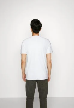 Guess Ss Bsc Graffiti Logo - Print T-Shirt - Pure White -Guess Apparel 9b5270363020456093bfdb2bc48bc80d