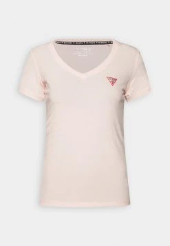 Guess Mini Triangle Tee - Basic T-Shirt - Calm Pink 11 Guess Mini Triangle Tee - Basic T-Shirt - Calm Pink -Guess Apparel 9daaaebcb70b4a85a1792e32f7b91240