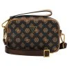 Guess Peony Small Necessaire Unisex - Across Body Bag - Brown
