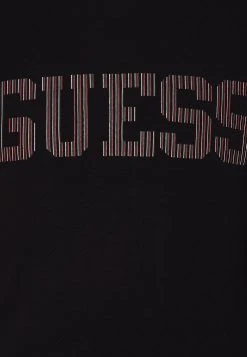Guess Ermak Cn- Long Sleeved Top - Jet Black -Guess Apparel a084a18af1e849cc805f637c2acf863f