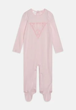 Guess Baby Interlock- Sleep Suit - Ballet Pink