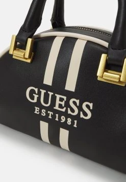 Guess Mildred Mini Bowler - Handbag - Black -Guess Apparel a0ee93022ae54fc482bee8088e258a37