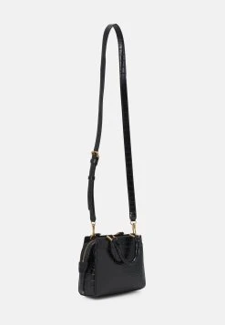 Guess Katey Croc Mini - Handbag - Black -Guess Apparel a174be6018eb40e3a274ced185fa62e5