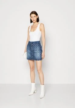 Guess Carlie Skirt - A-Line Skirt - Bling Ocean -Guess Apparel a1f8dedd178a4d59bece2a896b34287e