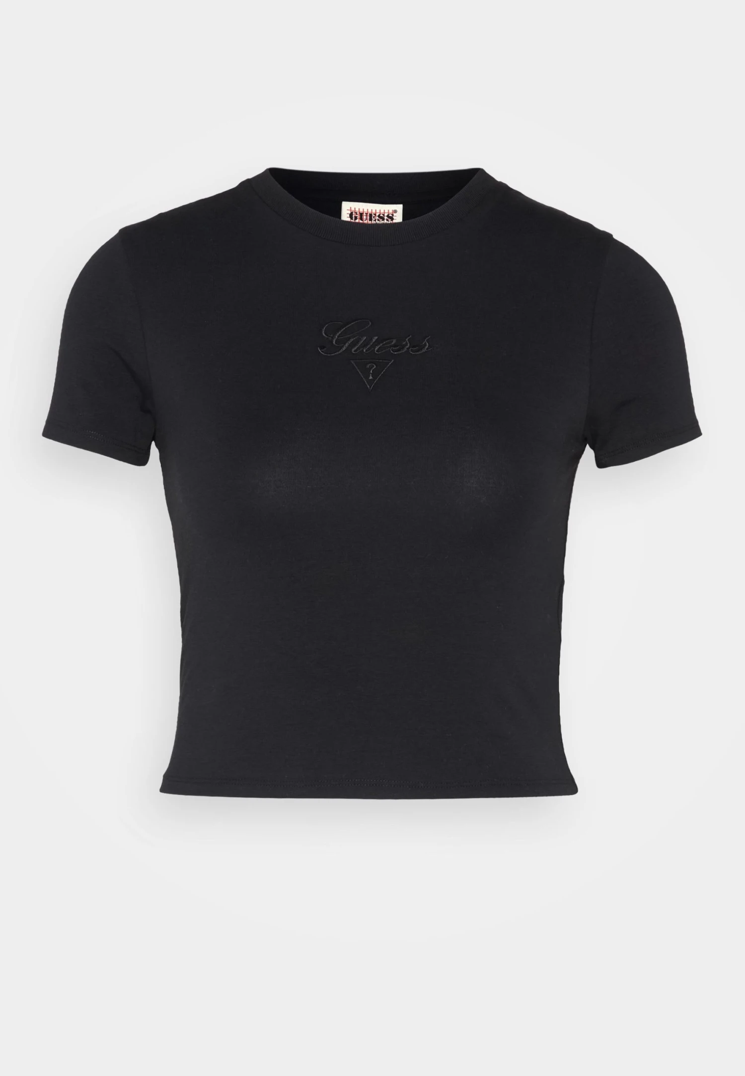 Graphic Baby Tee - Basic T-Shirt - Jet Black 7 Graphic Baby Tee - Basic T-Shirt - Jet Black - Image 5