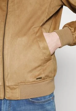 Guess Bomber Jacket - Macchiato -Guess Apparel a35fe3a02e4f441493874c28a26d584a